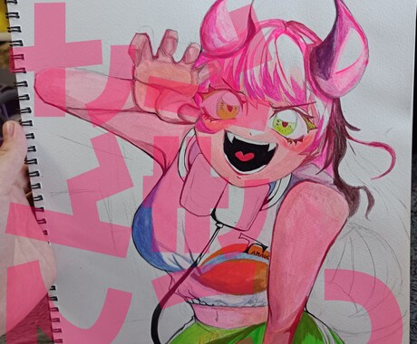 アイコンや動画イラストにあうのイラストを描きます イメージ1