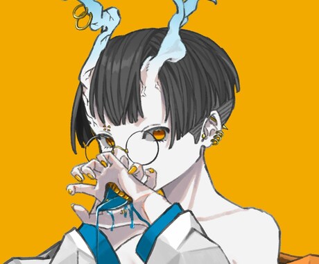 SNS用アイコン描きます あなただけのキャラクターを制作します◎ イメージ2