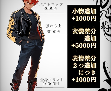 TRPG・創作向け｜こだわり立ち絵制作します あなたのイメージ、丁寧に形にします。 イメージ2
