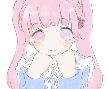 SNSのアイコン描きます お好きな絵柄から選べます。短期納品！制服なども！ イメージ1