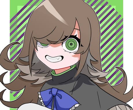 SNSアイコン描きます デフォルメキャラクターのSNSアイコンを描きます イメージ1