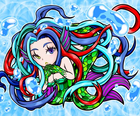 ゲームキャラクター風イラスト描きます 商用利用可！シンプルな料金設定で、イラスト制作します！ イメージ1