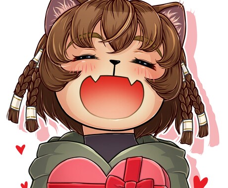キャラクターイラストの制作をします かわいさ、わかりやすさを大事に制作します イメージ2