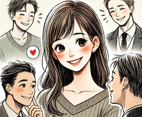 婚活中の方のプロフィールを添削します 魅力的なプロフィールを作って、すてきな恋をしましょう！ イメージ1