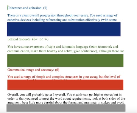 IELTS Writingレベルチェックします 現役IELTS講師があなたのエッセイを徹底添削！ イメージ2