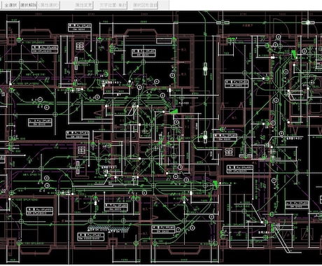 電気設備工事の設計図や施工図を作成致します 総合図やプロット図なども作成します イメージ1