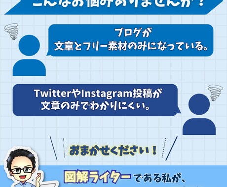 あなたの記事やサービスをわかりやすく図解にします ブログやココナラなど図解制作全般をおこないます! イメージ2