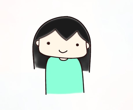 アイコンにもOK！人物イラスト描きます シンプルなゆるい人物イラストを描きます イメージ2