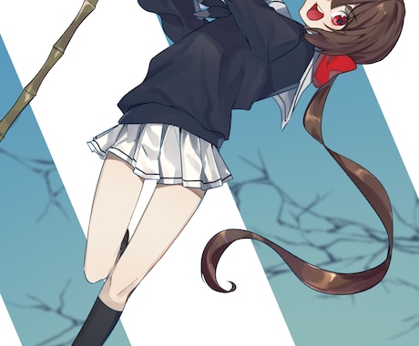 キャラクターの立ち絵を描きます オリジナルのキャラクターをフルカラーで魅力的に イメージ2