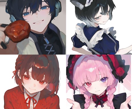 9月までの期間限定価格！透明感イラストを提供します 透明感があり目を惹かれる厚塗りイラストが得意です！ イメージ1