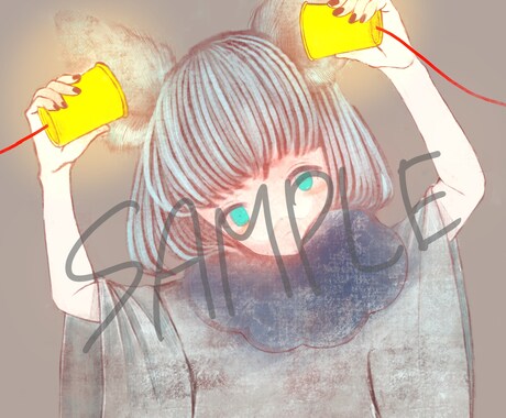 SNSのアイコンを描きます SNSのアイコンとして可愛いイラストを描きます！ イメージ1