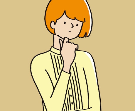 印象的でかわいい人物イラストなど描きます アイコン・ビジネス・グッズ・ロゴなど様々な用途で使用可能です イメージ1