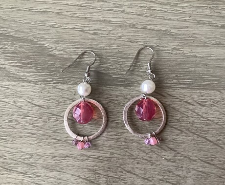 オーダーメイドピアスを作ります あなたがあなたらしくいられるアイテムです イメージ2