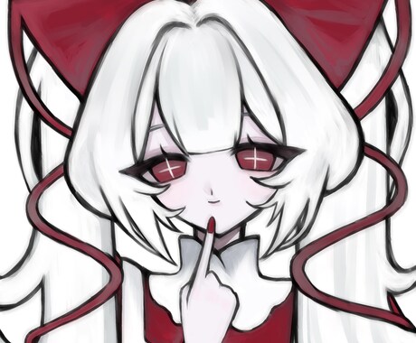 闇可愛いSNSアイコン描きます 仄暗い＆可愛いが好きなあなたへ イメージ2