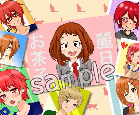 アイコンやイラスト、線画を描きます Twitter、LINE、Instagramなどどうぞ！ イメージ1