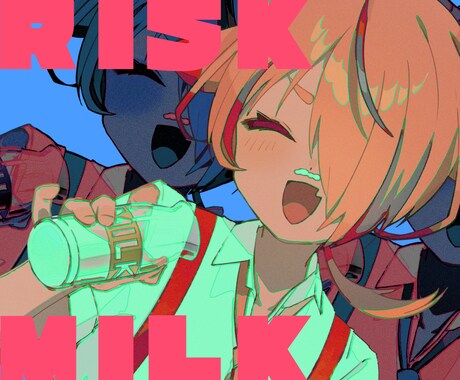 MV、キービジュアル、グッズ配信用イラスト描きます ポーズ、表情、肌の質感から魅力を引き出す、刺さるイラスト！ イメージ2