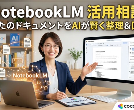 話題のNotebookLMで自分専用AIを作ります 資料整理はAIに丸投げ。自分専用AIの作り方を丁寧に伝授 イメージ1