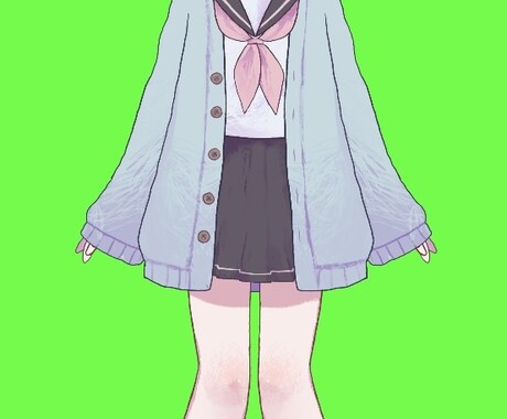 あなたのVTuberモデルを1から作成します モチーフなどを提示してもらえばキャラデザも担当できます！ イメージ2