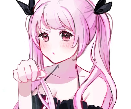 ご希望の【かわいい】描きます 【かわいいからセクシーまで】ご希望のイラストをお届けします！ イメージ1