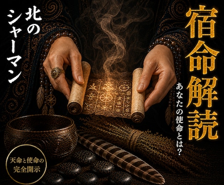 宿命解読◎あなたの役割と使命を視ます 精霊との対話を通じ、あなただけの宿命を紐解きます イメージ1