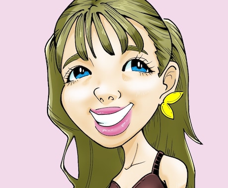 程よくデフォルメし、手描き風の似顔絵描きます プレゼントや結婚式などの記念のお祝いにいかがですか？ イメージ2