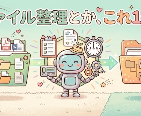 ファイルを一覧化いたします フォルダ内のファイル名を一覧化したテキストを作成いたします♪ イメージ1