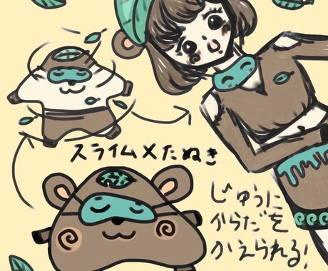 ゆるゆるな感じのイラストで似顔絵描きます 小学生が書いてます！安い早いかわいいそんなイラストです♪ イメージ2