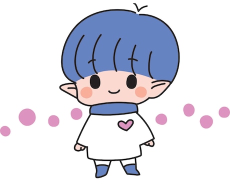 ミニキャライラストお描きします 二頭身サイズのポップでゆる可愛いイラストをお届け♫ イメージ1