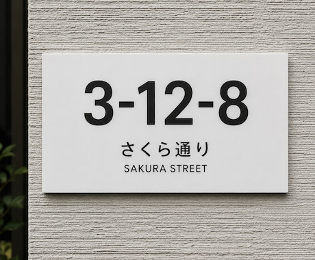 看板・プレート・表札をオーダーメイドで製作します 店舗看板、案内プレート、表札、室名札、注意書きプレートなど イメージ2