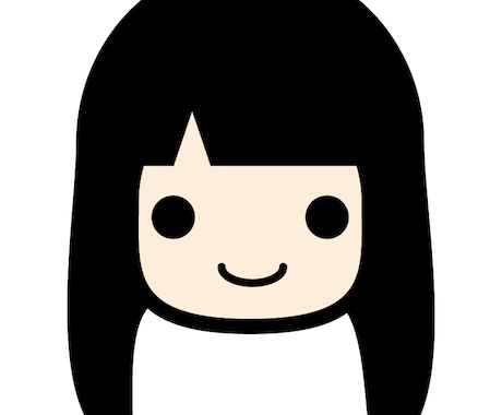 ゆるくてかわいい似顔絵風アイコン描きます ゆるキャラ、シンプルなイラストのアイコンをお探しの方に！ イメージ1