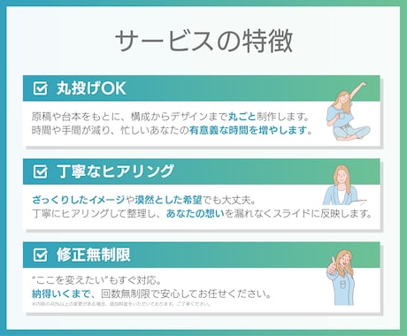 先着３名様限定価格◎｜スライド資料制作いたします Canva使用／◎1枚550円から イメージ2