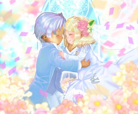 お好みのキャラクターイラスト描きます 絵柄や塗りは職業柄ある程度変える事が可能 イメージ2