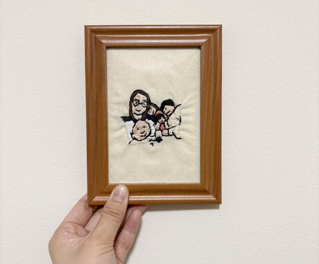 世界にひとつだけの写真刺繍アートを丁寧に作ります 頑張るあなたへのご褒美や大切な人への贈り物、記念日に。 イメージ2