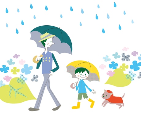 イラスト・キャラクターなど制作します かわいくて親近感のある、色のきれいなイラスト&キャラが得意 イメージ1
