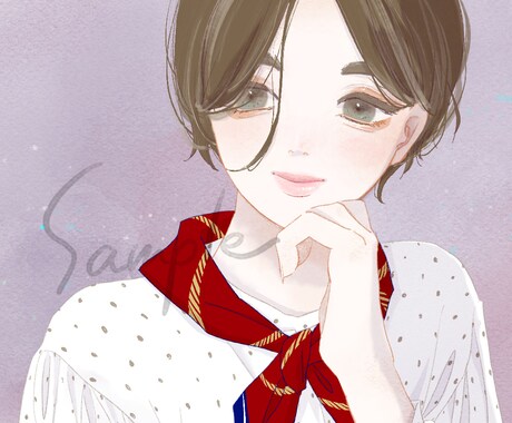 SNSアイコンに！女の子イラスト描きます 魅力的な女の子イラストをお描きします イメージ1