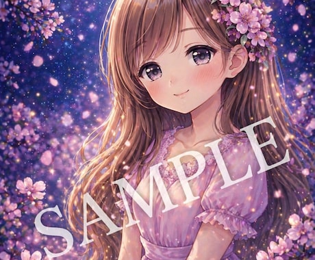 ふんわり癒し系♡SNSアイコン描きます あなただけの優しいアイコンをお届けします♡ イメージ2