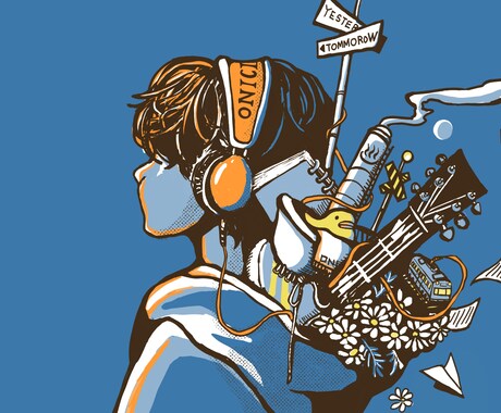 想像が広がるジャケットイラスト描きます イメージ1