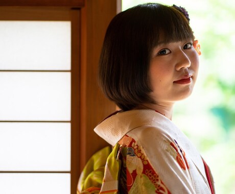 着物での記念撮影に！都内で出張撮影致します 着付けもできる女性カメラマンが美しく振付、撮影します。 イメージ1