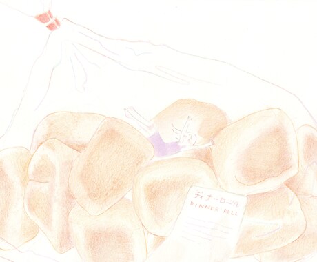 淡く優しい雰囲気のフードイラスト描きます イメージを膨らませるための挿絵に イメージ2