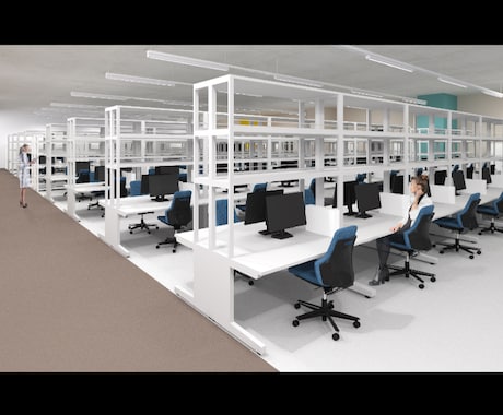 Autodesk Revit データを作成します 平面図、立面図面、断面図、簡易パースを作成します。 イメージ2