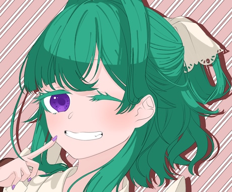 ご希望のイラストお描きいたします 立ち絵・アイコン・一枚絵等、可愛いイラストお描きいたします イメージ1