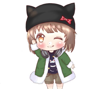 ぷにっとしたかわいいミニキャラを描きます 可愛いくてPOPなイラストをお届けします！ イメージ2