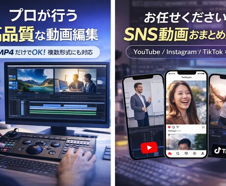 PR動画やSNS用動画編集します 丸投げOK！なんでも作ります！ イメージ1