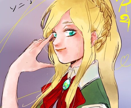 アイコン作成、イラスト、キャラクター作成します 自分の表現を絵にしたい方！アイコン、キャラクター作成！ イメージ2