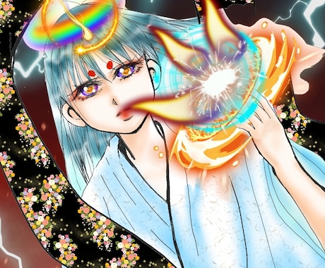 お好みのオリジナルイラスト描きます ご希望に添えるイラスト描かせてください(o^―^o)ニコ イメージ1
