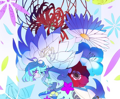 綺麗系から可愛い系まで♪イラストお描きします 美少年、少女、可愛いマスコットや綺麗な動物等々お任せ下さい！ イメージ1