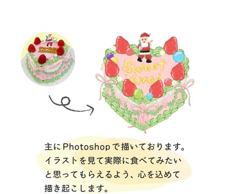 メニュー用、宣伝用イラストを描きます 個人店様向け！オリジナルイラストで商品をもっと魅力的に イメージ2