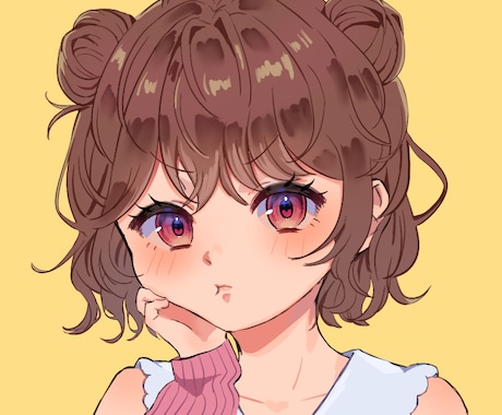 あなただけのかわいいアイコンを制作します 可愛い絵柄やカッコいい絵柄✨️依頼者様とのイメージ共有を！ イメージ1
