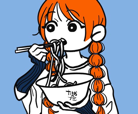 限定価格!ゆるかわいいイラストを描きます 単純な背景のデフォルメイラストです。 イメージ2