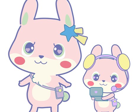 かわいいオリジナルキャラクター作ります 親しみのある、かわいいキャラクターが得意です！お任せください イメージ2
